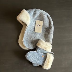 UGG matching hat and gloves